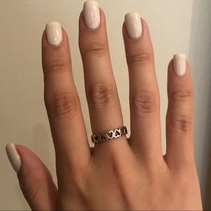 MOVING SALE! Sterling silver 925 heart ring